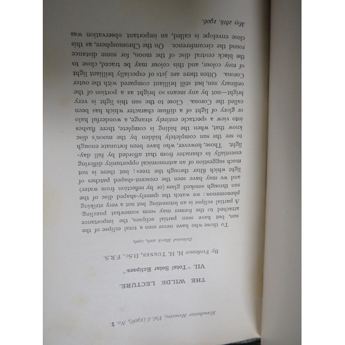 153 - A TRAY CONTAINING MANCHESTER LITERARY AND PHILOSOPHICAL SOCIETY 38 VOLUMES 1890'S -1913