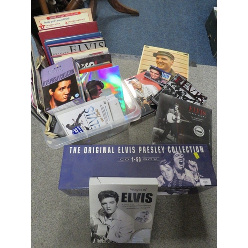 209 - A QUANTITY OF ELVIS COLLECTABLE'S