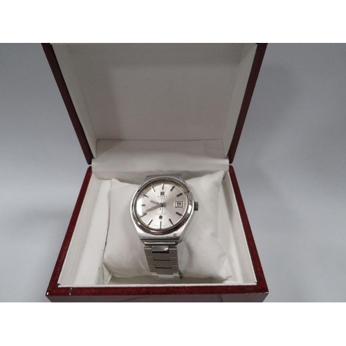 376 - A BOXED TISSOT AUTOMATIC CSTAR WATCH