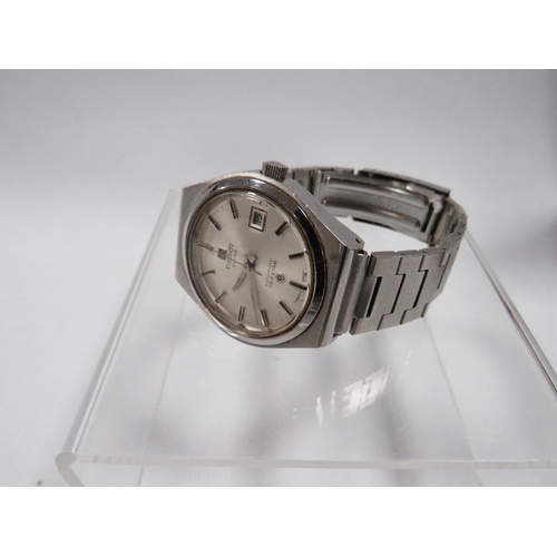 376 - A BOXED TISSOT AUTOMATIC CSTAR WATCH