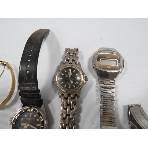 433 - A SELECTION OF WRIST AND POCKET WATCHES A/F