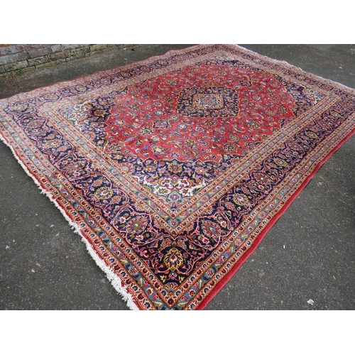 715 - A LARGE G.H.FRITH IRAN WOOLLEN RUG -  350  X  250 CM