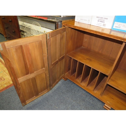 761 - AN UNUSUAL PANELLED SIDEBOARD W-157 CM