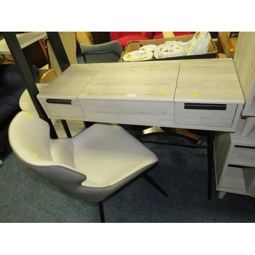 791 - A MODERN DESK WITH CHAIR