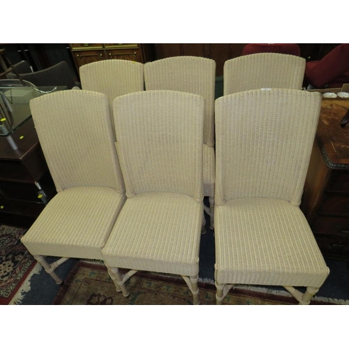 799 - A SET OF SIX WICKER 'VINCENT SHEPPARD' CHAIRS