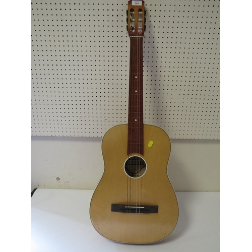 284 - A CHILDS ACOUSTIC GUITAR A/F