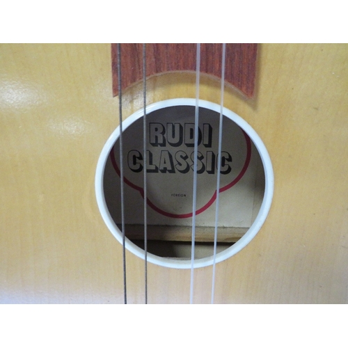 284 - A CHILDS ACOUSTIC GUITAR A/F