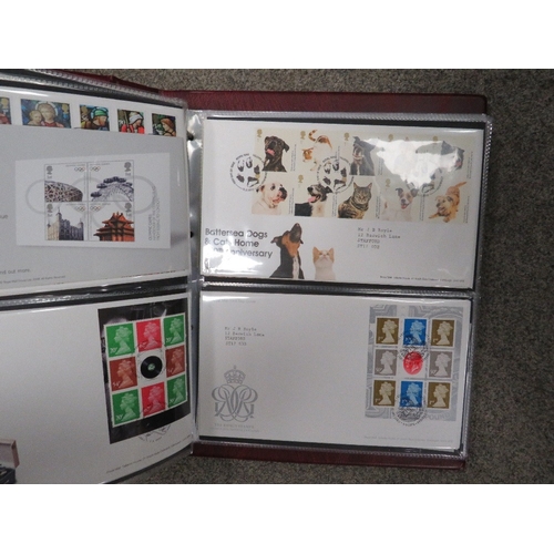 295 - ONE BOX OF ASSORTED STAMPS, FIRST DAY COVERS AND ALBUMS ETC