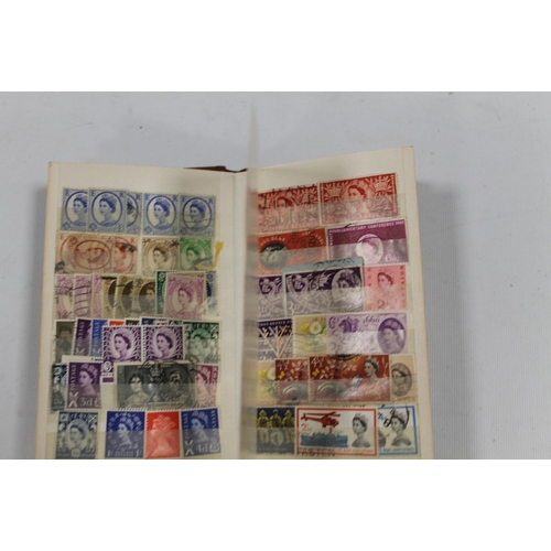 460 - A SMALL GB PRE DECIMAL AND OTHER STAMP COLLECTION