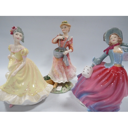 358 - THREE ROYAL DOULTON FIGURINES TO INCLUDE 