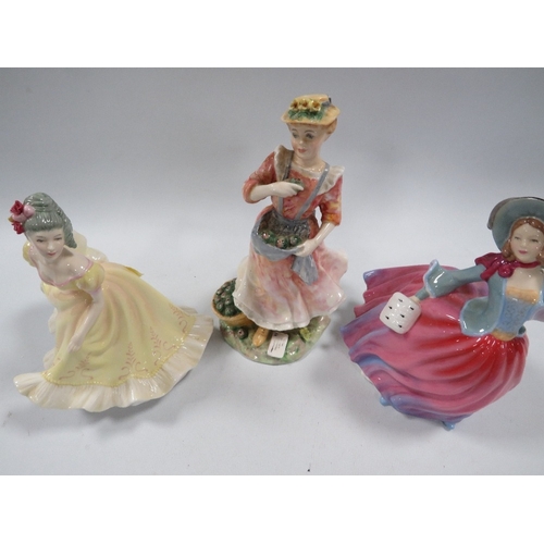 358 - THREE ROYAL DOULTON FIGURINES TO INCLUDE 