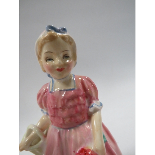 361 - FOUR SMALL ROYAL DOULTON FIGURINES TO INCLUDE 