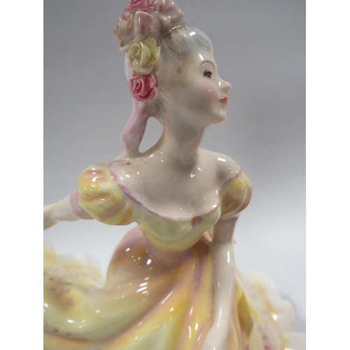 362 - THREE SMALL ROYAL DOULTON FIGURINES TO INCLUDE 