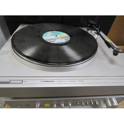 630 - A TELETON STEREO HI-FI SYSTEM WITH SPEAKERS