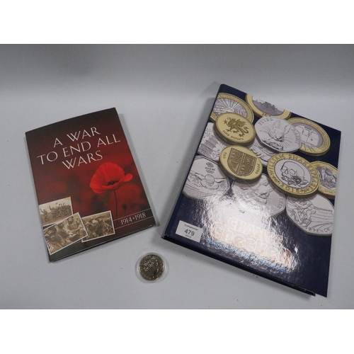 479 - A COIN COLLECTION TO INCLUDE OVER 50 £2 COINS AND OVER 100 50p PIECES