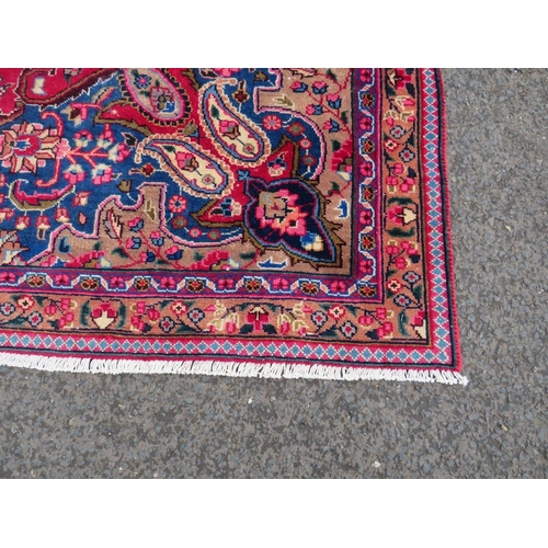 846 - AN ORIENTAL RUG - 330 X 225 CM