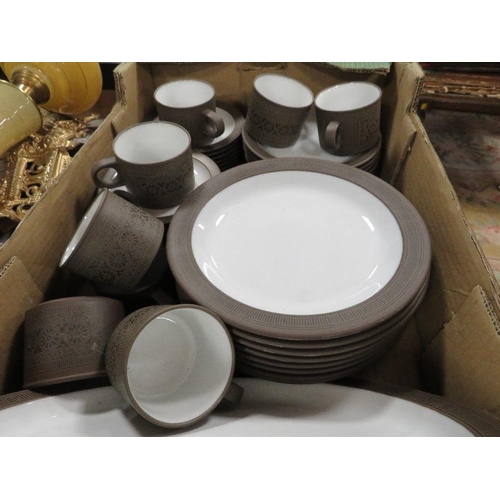 134 - TWO BOXES CONTAINING HORNSEA DINNER SET