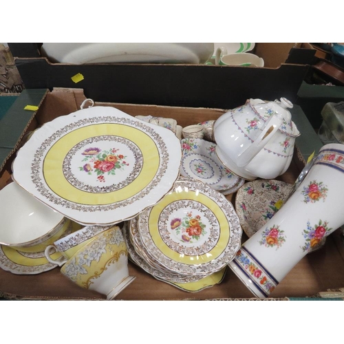 192 - FOUR TRAYS OF ASSORTED CERAMICS ETC