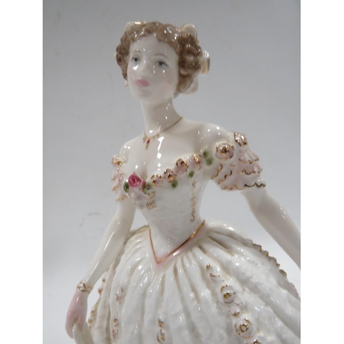 333 - ROYAL WORCESTER LIMITED EDITION GOLD STAMP FIGURINE 