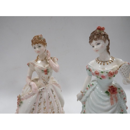 335 - LIMITED EDITION ROYAL WORCESTER FIGURINE 