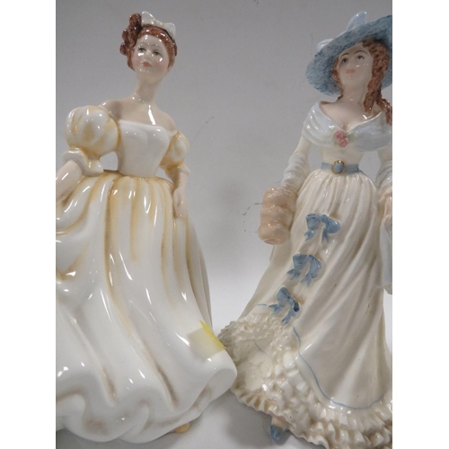 337 - A ROYAL DOULTON FIGURINE 