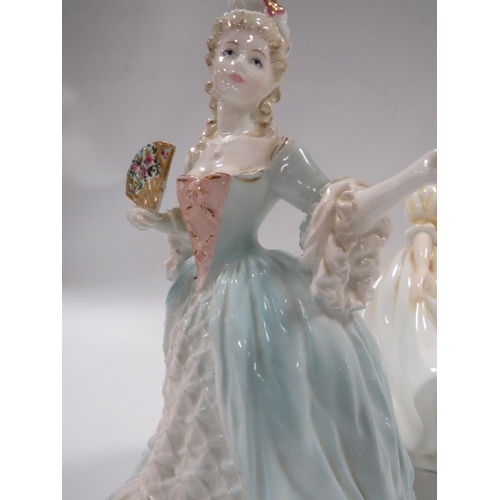 337 - A ROYAL DOULTON FIGURINE 