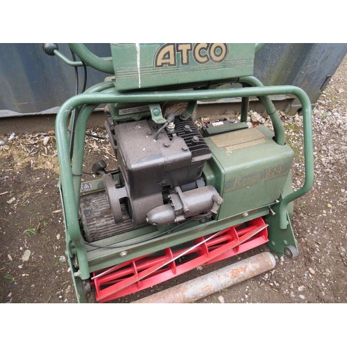 615 - AN ATCO ROYALE B24 CYLINDER LAWN MOWER NO GRASS BOX