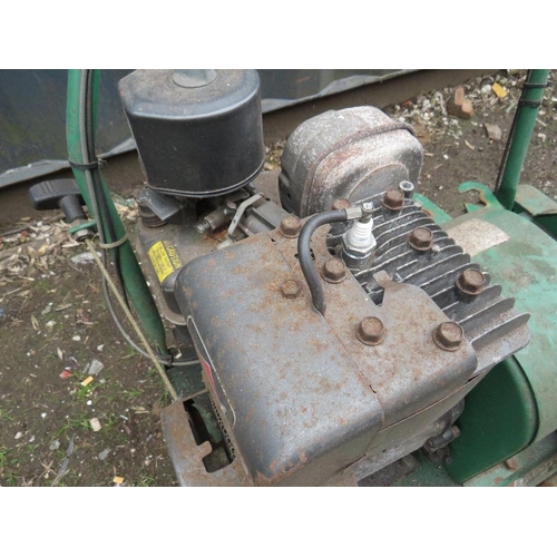 619 - A RANSOMES 24 CYLINDER LAWN MOWER WITH GRASS MOWER