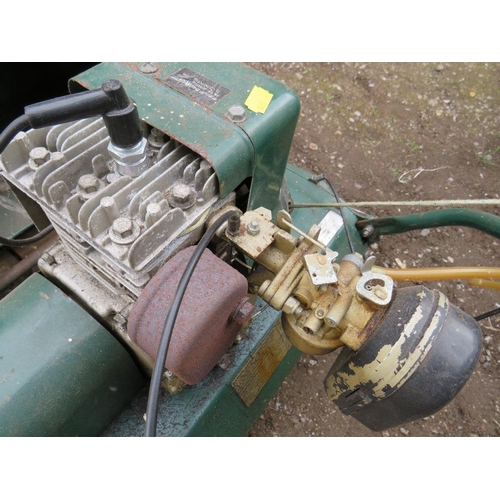 621 - AN ATCO ENSIGN B17 CYLINDER LAWN MOWER WITH GRASS BOX