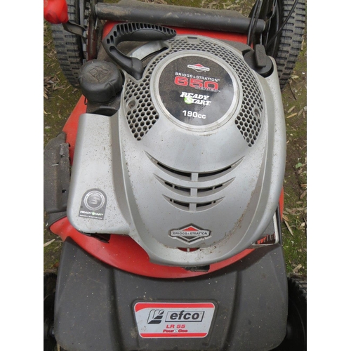 623 - AN EFCO 650 SELF PROPELLED PETROL LAWN MOWER