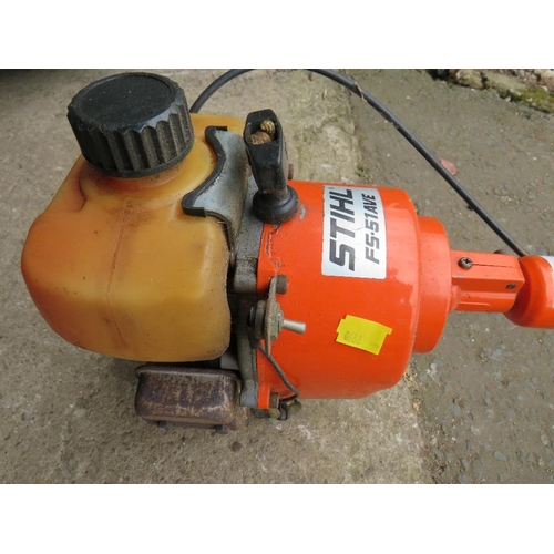 627 - A STIHL F55IAVE PETROL STRIMMER