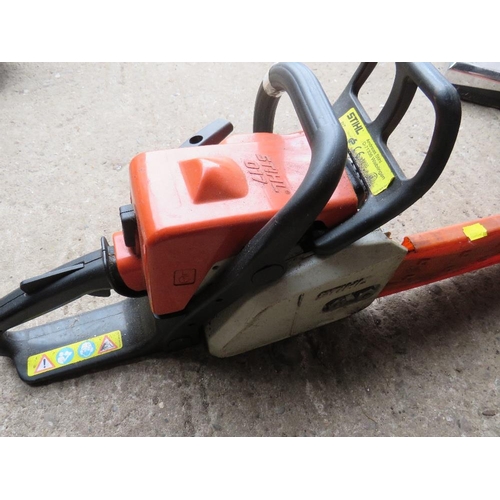 628 - A STIHL 017 PETROL CHAINSAW