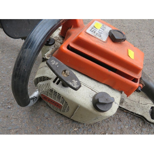 631 - A STIHL 04IAV PETROL CHAINSAW