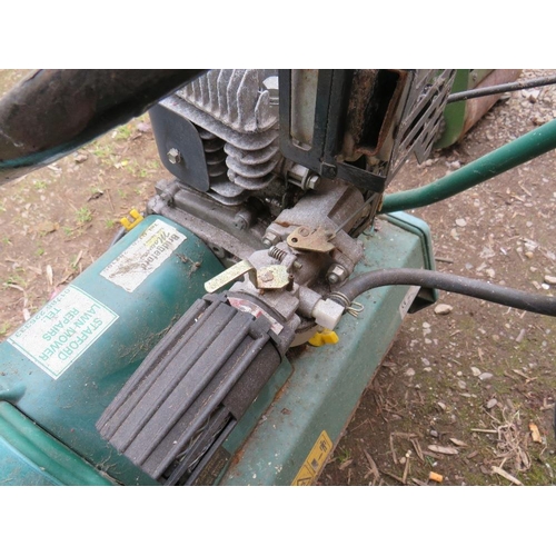 646 - A QUALCAST CYLINDER PETRL 145 LAWN MOWER - MISSING GRASS BOX