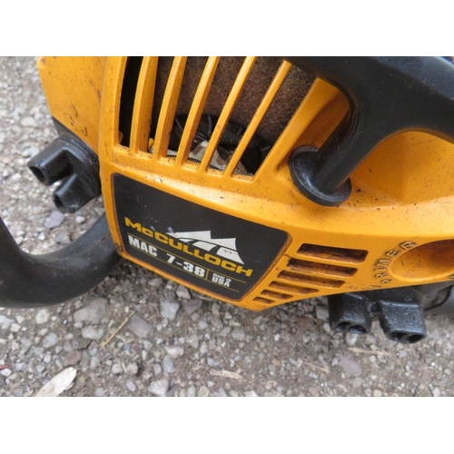 649 - A McCULLOCH 7-38 PETROL CHAINSAW