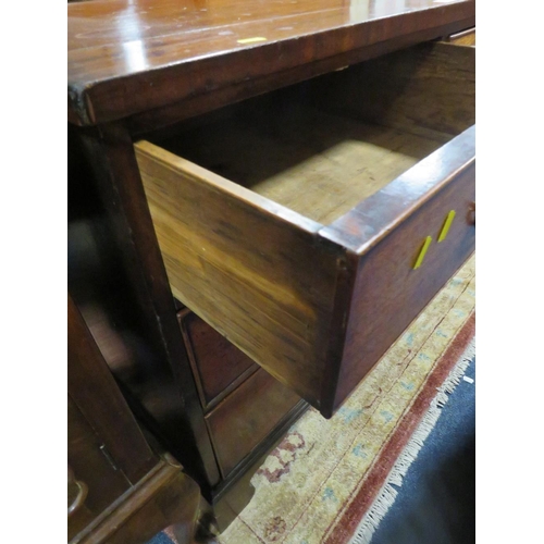 811 - A 19TH CENTURY FOUR DRAWER CHEST - W 109.5 CM