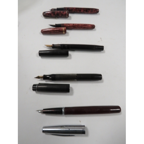 437 - A QUANTITY OF VINTAGE PENS