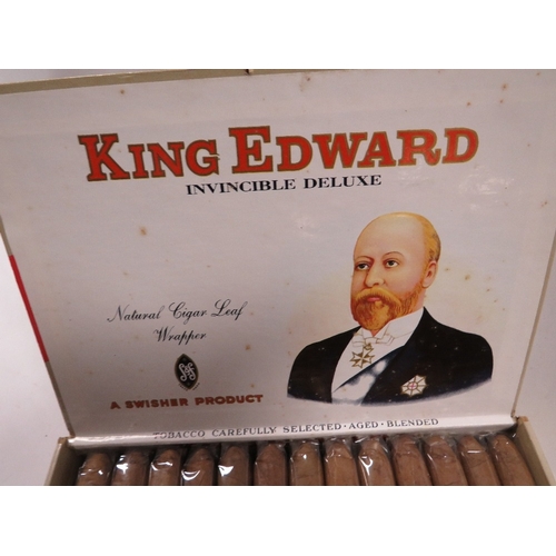 464 - A BOX OF KING EDWARD INVINCIBLE DELUX CIGARS