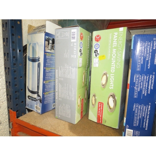 668 - A LARGE QUANTITY OF BOXED ELECTRICALS ETC - A/F - HOUSE CLEARANCE