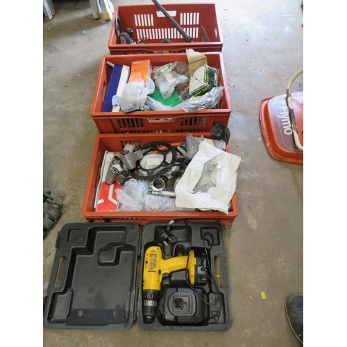 A LARGE SELECTION OF NEW AND USED CAR / MOTORBIKE PARTS ETC