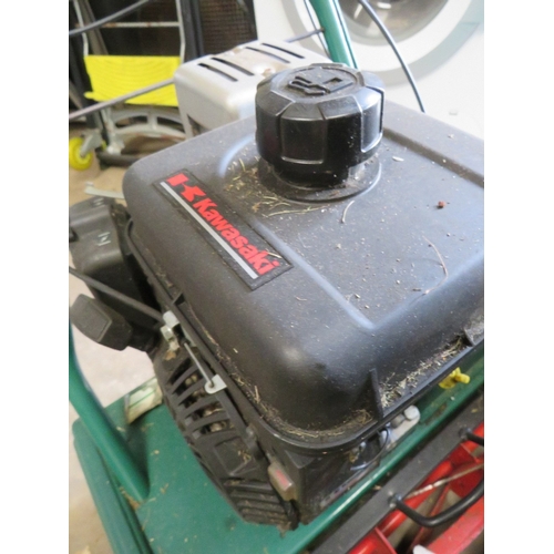 698 - A KAWASAKI SUFFOLK PUNCH CYLINDER PETROL LAWN MOWER 175K