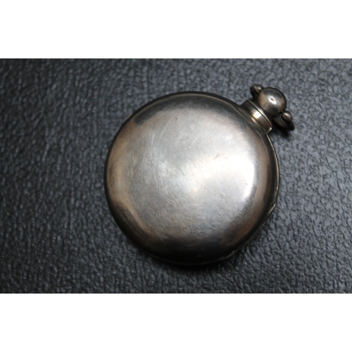 165 - A HALLMARKED SILVER PAIR CASED POCKET WATCH, - BIRMINGHAM 1864, movement signed Malton, Dia 5.75 cm