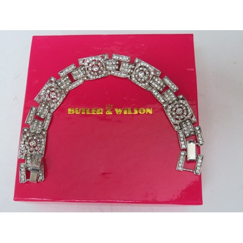 48 - A SELECTION OF BUTLER AND WILSON JEWELLERY, to include a dragonfly brooch - W 6.5 cm, a butterfly ha... 