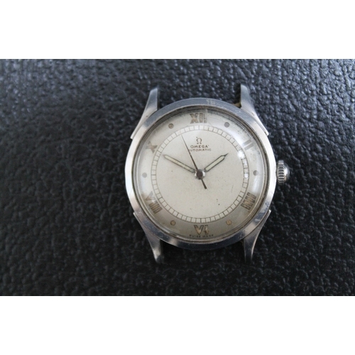 181 - OMEGA - A VINTAGE  AUTOMATIC WRIST WATCH, no strap, Dia 3.5 cm