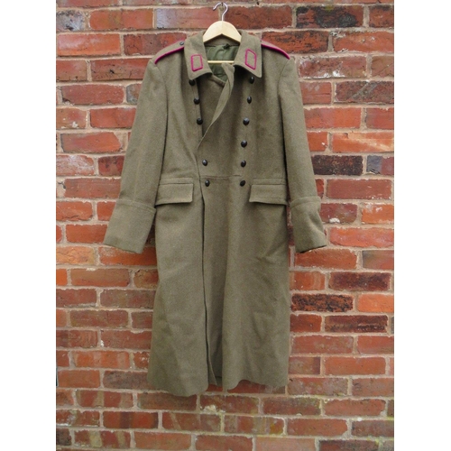 225 - TWO SOVIET ERA MILITARY COATS