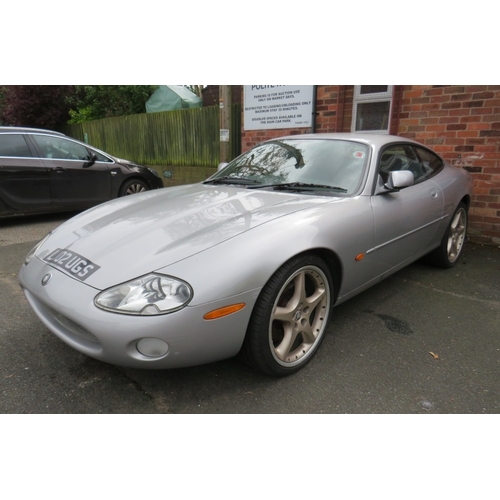 700 - A 2002 SILVER 4L PETROL JAGUAR XK8 LJ02 UGS - TWO KEYS, NO LOG BOOK, MOT EXPIRED 12/07/2023, LAST KN... 