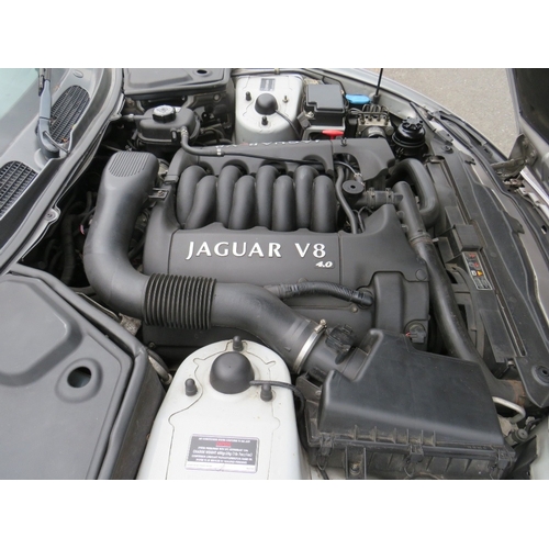 700 - A 2002 SILVER 4L PETROL JAGUAR XK8 LJ02 UGS - TWO KEYS, NO LOG BOOK, MOT EXPIRED 12/07/2023, LAST KN... 