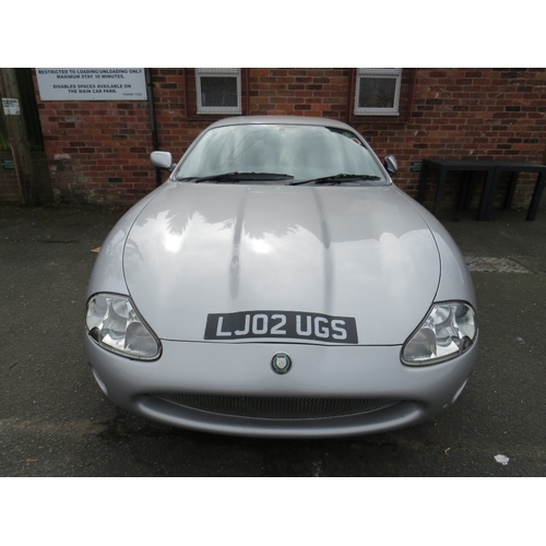 700 - A 2002 SILVER 4L PETROL JAGUAR XK8 LJ02 UGS - TWO KEYS, NO LOG BOOK, MOT EXPIRED 12/07/2023, LAST KN... 