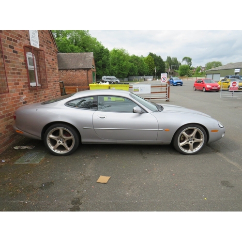 700 - A 2002 SILVER 4L PETROL JAGUAR XK8 LJ02 UGS - TWO KEYS, NO LOG BOOK, MOT EXPIRED 12/07/2023, LAST KN... 