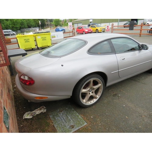 700 - A 2002 SILVER 4L PETROL JAGUAR XK8 LJ02 UGS - TWO KEYS, NO LOG BOOK, MOT EXPIRED 12/07/2023, LAST KN... 